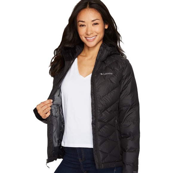 Columbia Heavenly hooded women’s jacket in black sz large

Excellent condition! - Picture 3 of 9